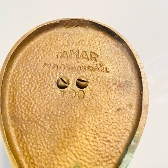 Tamar Brass Vintage Shell Nutcracker Made in Israel of Brass. - Picture 2 of 4